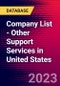 Company List - Other Support Services in United States - Product Thumbnail Image