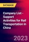 Company List - Support Activities for Rail Transportation in China - Product Thumbnail Image