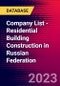 Company List - Residential Building Construction in Russian Federation - Product Thumbnail Image