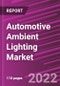 Automotive Ambient Lighting Market Share, Size, Trends, Industry Analysis Report, By Product; By Technology; By Vehicle Type; By Region; Segment Forecast, 2022 - 2030 - Product Image