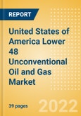 United States of America (USA) Lower 48 Unconventional Oil and Gas (Major Shale Plays) Market Analysis, Trends, Competitive Benchmarking, Deals and Forecast, 2021-2026- Product Image