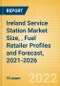 Ireland Service Station Market Size, (Forecourt Sales by Fuel, Car Wash, Convenience and Foodservice), Fuel Retailer Profiles and Forecast, 2021-2026 - Product Image