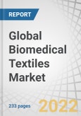 Global Biomedical Textiles Market by Fiber Type (Non-Biodegradable, Biodegradable), Fabric Type (Non-Woven, Woven), Application (Non-Implantable, Surgical Sutures), and Region (North America, Europe, APAC, MEA, South America) - Forecast to 2027- Product Image