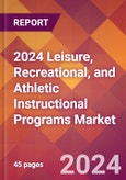 2024 Leisure, Recreational, and Athletic Instructional Programs Global Market Size & Growth Report with Updated Recession Risk Impact- Product Image