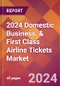 2024 Domestic Business. & First Class Airline Tickets Global Market Size & Growth Report with Updated Recession Risk Impact - Product Thumbnail Image