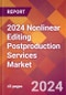 2024 Nonlinear Editing Postproduction Services Global Market Size & Growth Report with Updated Recession Risk Impact - Product Image
