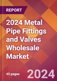 2024 Metal Pipe Fittings and Valves Wholesale Global Market Size & Growth Report with Updated Recession Risk Impact- Product Image