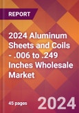 2024 Aluminum Sheets and Coils - .006 to .249 Inches Wholesale Global Market Size & Growth Report with Updated Recession Risk Impact- Product Image
