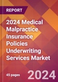 2024 Medical Malpractice Insurance Policies Underwriting Services Global Market Size & Growth Report with Updated Recession Risk Impact- Product Image