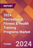 2024 Recreational, Fitness & Health Training Programs Global Market Size & Growth Report with Updated Recession Risk Impact- Product Image