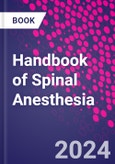 Handbook of Spinal Anesthesia- Product Image