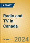 Radio and TV in Canada- Product Image