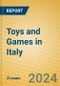 Toys and Games in Italy - Product Thumbnail Image