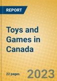 Toys and Games in Canada- Product Image