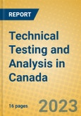 Technical Testing and Analysis in Canada- Product Image