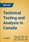 Technical Testing and Analysis in Canada - Product Image