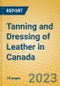 Tanning and Dressing of Leather in Canada - Product Image