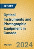 Optical Instruments and Photographic Equipment in Canada- Product Image