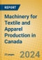 Machinery for Textile and Apparel Production in Canada - Product Thumbnail Image