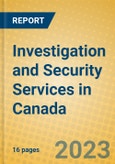 Investigation and Security Services in Canada- Product Image