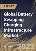 Global Battery Swapping Charging Infrastructure Market Size, Share & Industry Trends Analysis Report By Service Type, By Vehicle Type (Two-Wheeler, Three-Wheeler, Passenger Vehicle and Commercial Vehicle), By Regional Outlook and Forecast, 2022 - 2028- Product Image