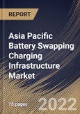 Asia Pacific Battery Swapping Charging Infrastructure Market Size, Share & Industry Trends Analysis Report By Service Type, By Vehicle Type (Two-Wheeler, Three-Wheeler, Passenger Vehicle and Commercial Vehicle), By Country and Growth Forecast, 2022 - 2028- Product Image