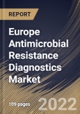 Europe Antimicrobial Resistance Diagnostics Market Size, Share & Industry Trends Analysis Report By Technology, By End User (Hospitals, Diagnostic Laboratories and Pharmaceutical, Biotechnology Companies), By Pathogen, By Country and Growth Forecast, 2022 - 2028- Product Image