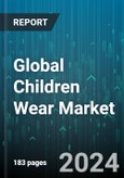 Global Children Wear Market by Product Category (Apparel, Footwear), Preference (Boys, Girls), Age Group, Distribution Channel - Forecast 2024-2030- Product Image