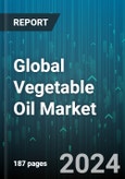 Global Vegetable Oil Market by Type (Canola Oil, Coconut Oil, Palm Oil), End-Use (Biofuel, Food, Industrial) - Forecast 2024-2030- Product Image
