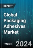 Global Packaging Adhesives Market by Technology (Hot-Melt, Solvent-Based, Water-Based), Application (Flexible Packaging, Folding Boxes & Cartons, Labels & Tapes) - Forecast 2024-2030- Product Image