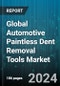 Global Automotive Paintless Dent Removal Tools Market by Type (Dent Lifter Tools, Dent Removal Hammers & Knockdowns, Dent Removal Rods), Distribution Channel (Offline, Online), Application - Forecast 2024-2030 - Product Image