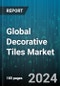 Global Decorative Tiles Market by Product (Ceramic Tiles, Porcelain Tiles, Stone Tiles), Application (Floors, Walls), End-Use - Forecast 2024-2030 - Product Image