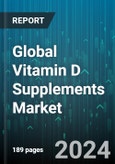 Global Vitamin D Supplements Market by Analog (Vitamin D2, Vitamin D3), IU Strength (1 MIU, 10 MIU, 100,000 IU), Form, Application, End-User - Forecast 2024-2030- Product Image