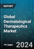 Global Dermatological Therapeutics Market by Drug Class (Anti-Acne, Anti-Infectives, Calcineurin Inhibitors), Application (Alopecia, Atopic Dermatitis, Herpes) - Forecast 2024-2030- Product Image