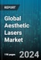 Global Aesthetic Lasers Market by Type (Multiplatform Laser Devices, Standalone Laser Devices), Application (Hair Removal, Leg Veins & Varicose Veins, Pigmented Lesions & Tattoos), End User - Forecast 2023-2030 - Product Image