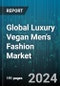 Global Luxury Vegan Men's Fashion Market by Product (Accessories, Clothing & Apparel, Footwear), Distribution Channel (Offline, Online) - Forecast 2024-2030 - Product Image