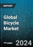 Global Bicycle Market by Product (Cargo Bikes, Hybrid Bikes, Mountain Bikes), Technology (Conventional, Electric), Design, Distribution Channel, End-user - Forecast 2024-2030- Product Image