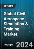 Global Civil Aerospace Simulation & Training Market by Type (Flight Training Device, Full Flight Simulator), Application (Commercial Aviation Training, Military Aviation Training, Space Training) - Forecast 2024-2030- Product Image