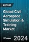Global Civil Aerospace Simulation & Training Market by Type (Flight Training Device, Full Flight Simulator), Application (Commercial Aviation Training, Military Aviation Training, Space Training) - Forecast 2024-2030 - Product Image