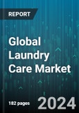 Global Laundry Care Market by Product Type (Fabric Softeners & Conditioners, Laundry Aides, Laundry Detergents), Form Type (Cake or Block, Liquid, Powder), Application, Distribution Channel - Forecast 2024-2030- Product Image