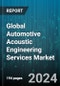 Global Automotive Acoustic Engineering Services Market by Services, Propulsion Type, Offering, Application, Vehicle Type - Forecast 2024-2030 - Product Image