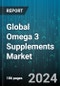 Global Omega 3 Supplements Market by Source (Algae Oil, Fish Oil, Krill Oil), Form (Capsules, Soft Gels, Tablets), Distribution Channel, Functionality, End-User - Forecast 2024-2030 - Product Thumbnail Image