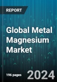 Global Metal Magnesium Market by Manufacturing Process (Electrolytic Process, Recycling, Thermal Reduction Process), Grade (Agricultural Grade, Food Grade, Military Grade), Form, Application - Forecast 2024-2030- Product Image