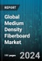 Global Medium Density Fiberboard Market by Product (Fire Resistant MDF, Moisture Resistant MDF, Standard MDF), Type (E0 MDF, E1 MDF, E2 MDF), Application - Forecast 2024-2030 - Product Image