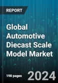 Global Automotive Diecast Scale Model Market by Scale Size (1/24 Scale, 1/32 Scale, 1/43 Scale), Material (Metal, Plastic), Vehicle Type - Forecast 2024-2030- Product Image