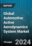 Global Automotive Active Aerodynamics System Market by Component (Air Dams, Grille Shutters, Rear Diffusers), Technology (Electromechanical, Hydraulic, Pneumatic), Drive Type, Distribution Channel, Vehicle Type - Forecast 2024-2030- Product Image