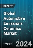 Global Automotive Emissions Ceramics Market by Type (Diesel Particulate Filter, Gasoline Particulate Filters, Honeycomb), Vehicle Type (Commercial Vehicle, Passenger Vehicle) - Forecast 2024-2030- Product Image