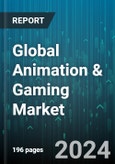 Global Animation & Gaming Market by Product (Animation, Gaming), Application (Education & Training, Entertainment, Esports) - Forecast 2024-2030- Product Image
