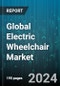Global Electric Wheelchair Market by Product Type (Center Wheel Drive, Front Wheel Drive, Rear Wheel Drive), Age Group (21 to <60 years, 60 years, < 20 years), Battery Type, End-User - Forecast 2024-2030 - Product Image