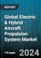 Global Electric & Hybrid Aircraft Propulsion System Market by Propulsion Type (All-Electric Propulsion, Hybrid-Electric Propulsion), Application (Civil Aircraft, Military Aircraft) - Forecast 2024-2030 - Product Image